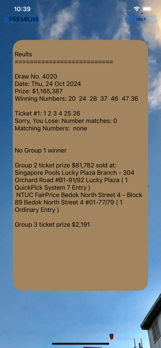 Check Toto SG Screenshot 7 of 10