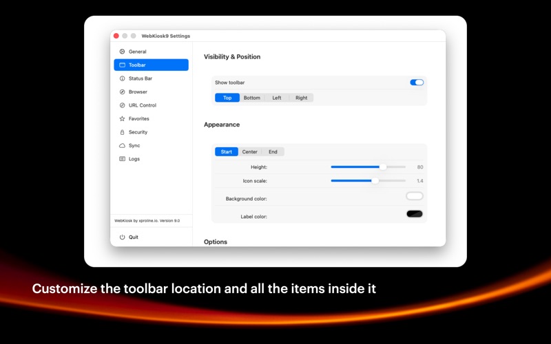 App screenshot
