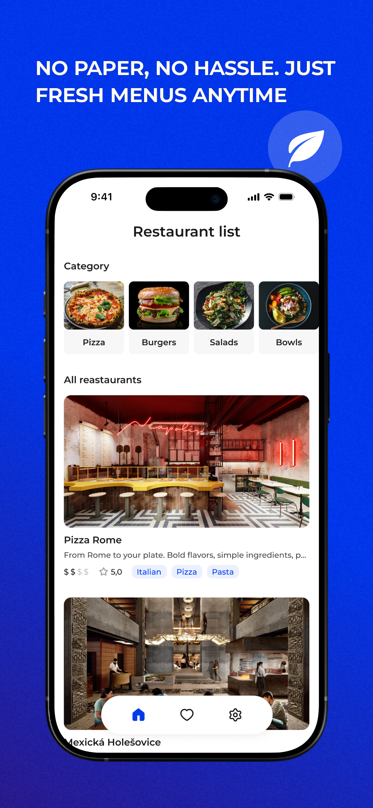 Restapp screenshot 2