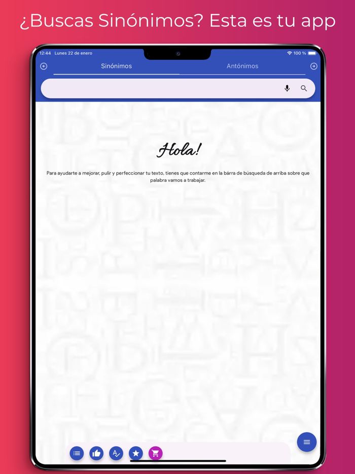 Sinónimos y Antónimos Offline
