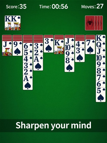 .Spider Solitaire! iPad screenshot