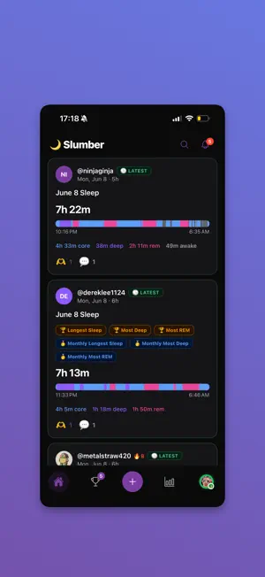 Slumber: Social Sleep screenshot 1