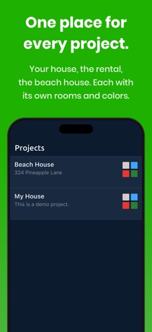 Paint Tracker: Home Colors Log Screenshot 2 of 6