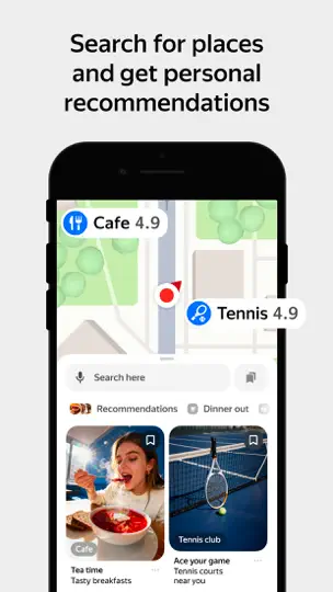 Yandex Maps & Navigator iPhone Screenshot 6