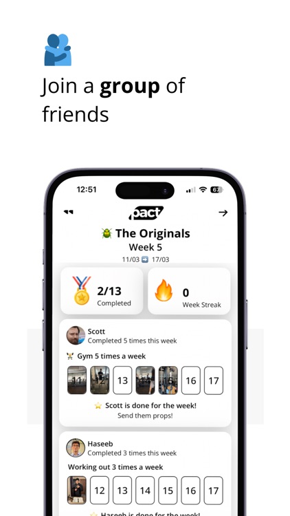 Pact - Stay accountable