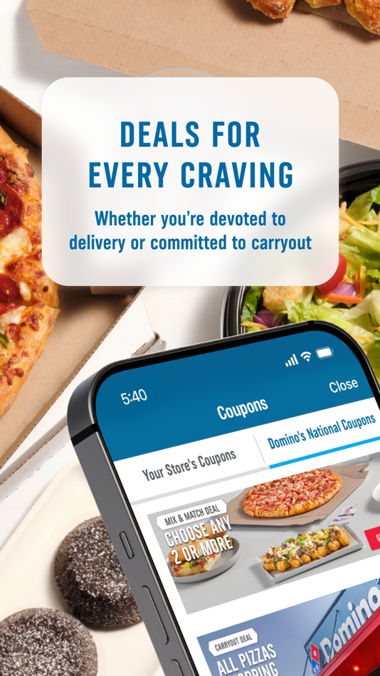 #2. Domino's Pizza USA (iOS) 由: Domino's Pizza LLC