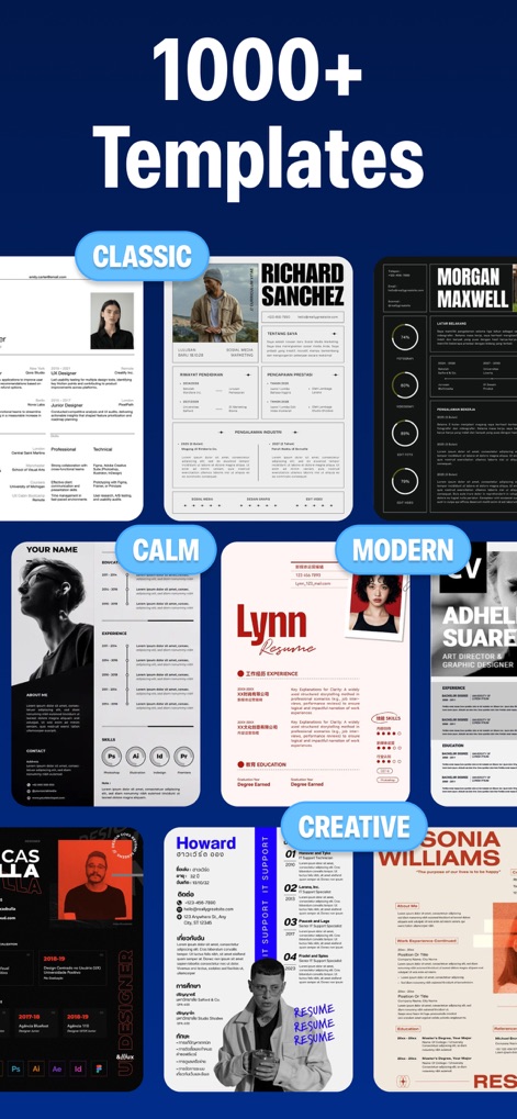 CV Builder: Resume Generator - Business App | MWM