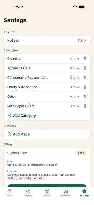 Recurl: Chore Reminder screenshot 4
