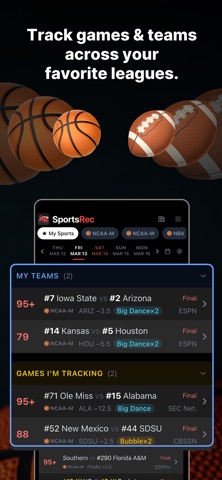 SportsRec screenshot
