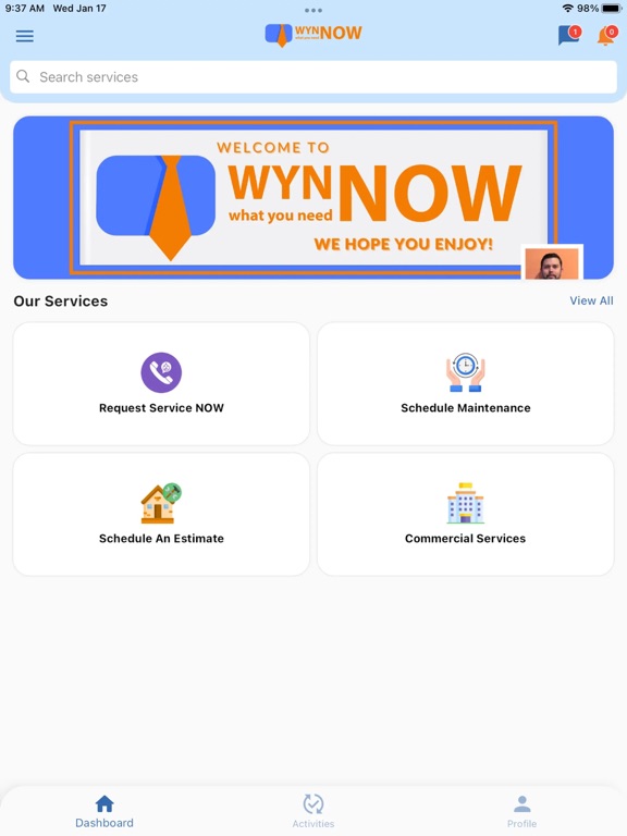 App screenshot