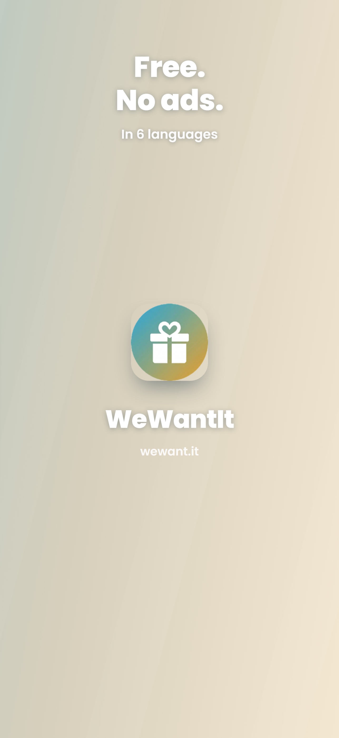 Screenshot 6 of WeWantIt: Gifts & Secret Santa