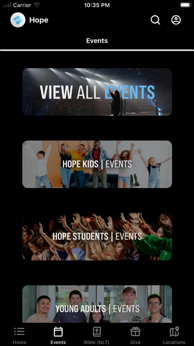 Hope Fellowship Screenshot