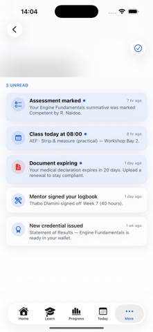 TradeReady — Trades Training iPhone screenshot