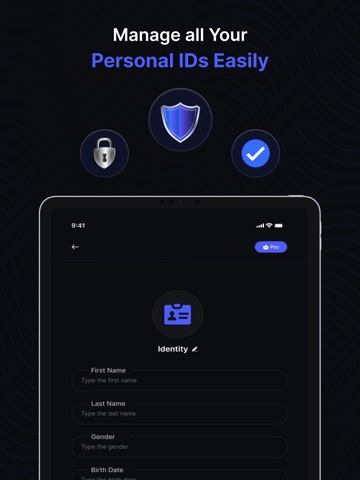 Password Manager - Vaqlo iPad screenshot
