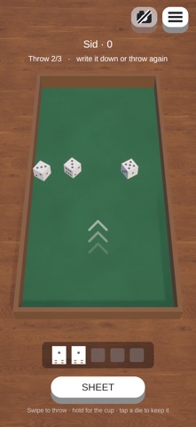 Jamb Dice Game: dice-o-matic screenshot 2