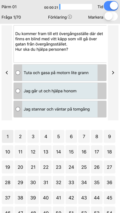 A,B,C,D,Taxi,Taxiåkeri - Teori screenshot 5