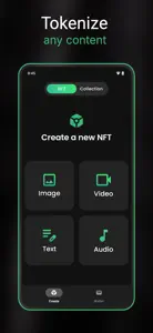 NFT Creator & Wallet - Minty screenshot #3 for iPhone