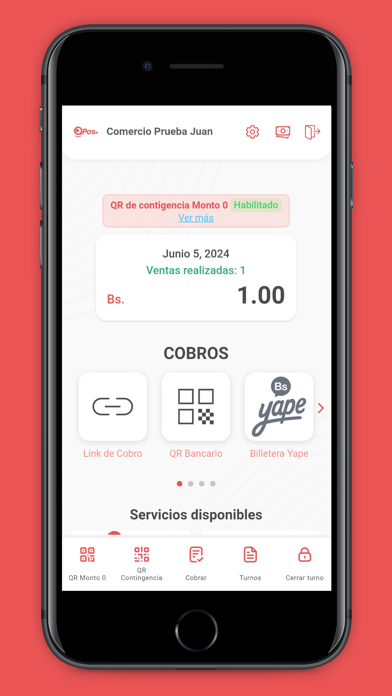 QPos - Qhantuy Empresa Screenshot