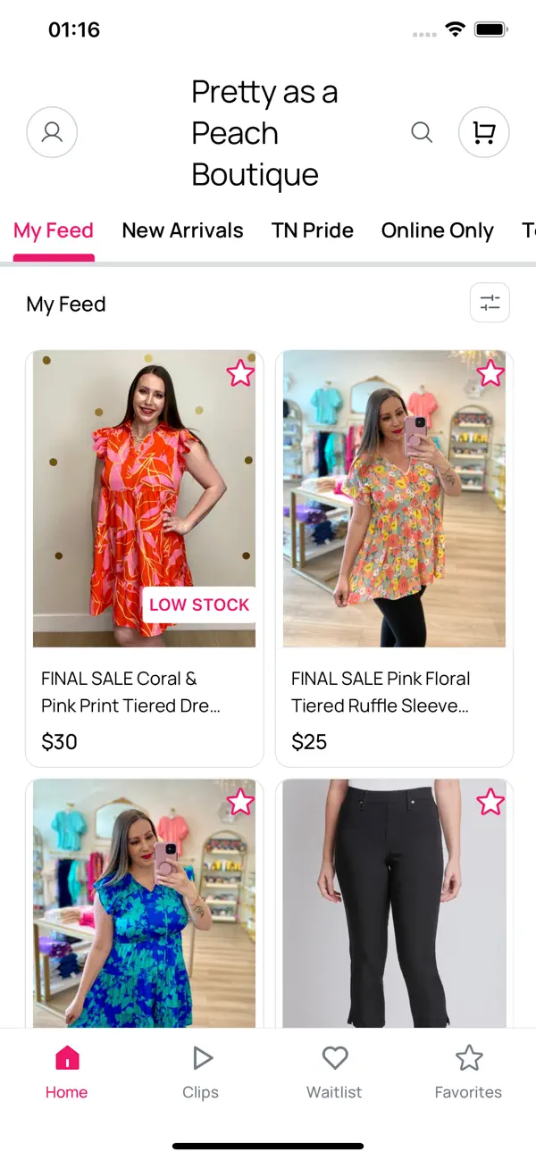 Screenshot #2 pour Pretty as a Peach Boutique