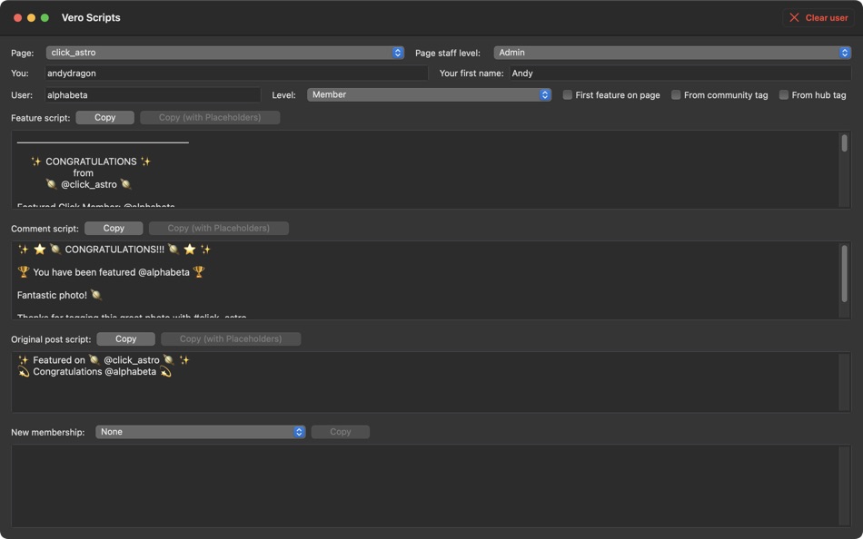 #2. Vero Scripts (macOS) Göre: AndyDragon Software