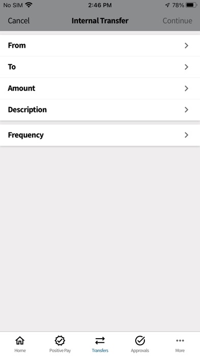 Citizens National Bank Biz App Screenshot