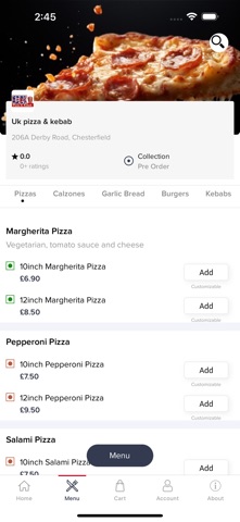 UK Pizza & Kebab Online screenshot