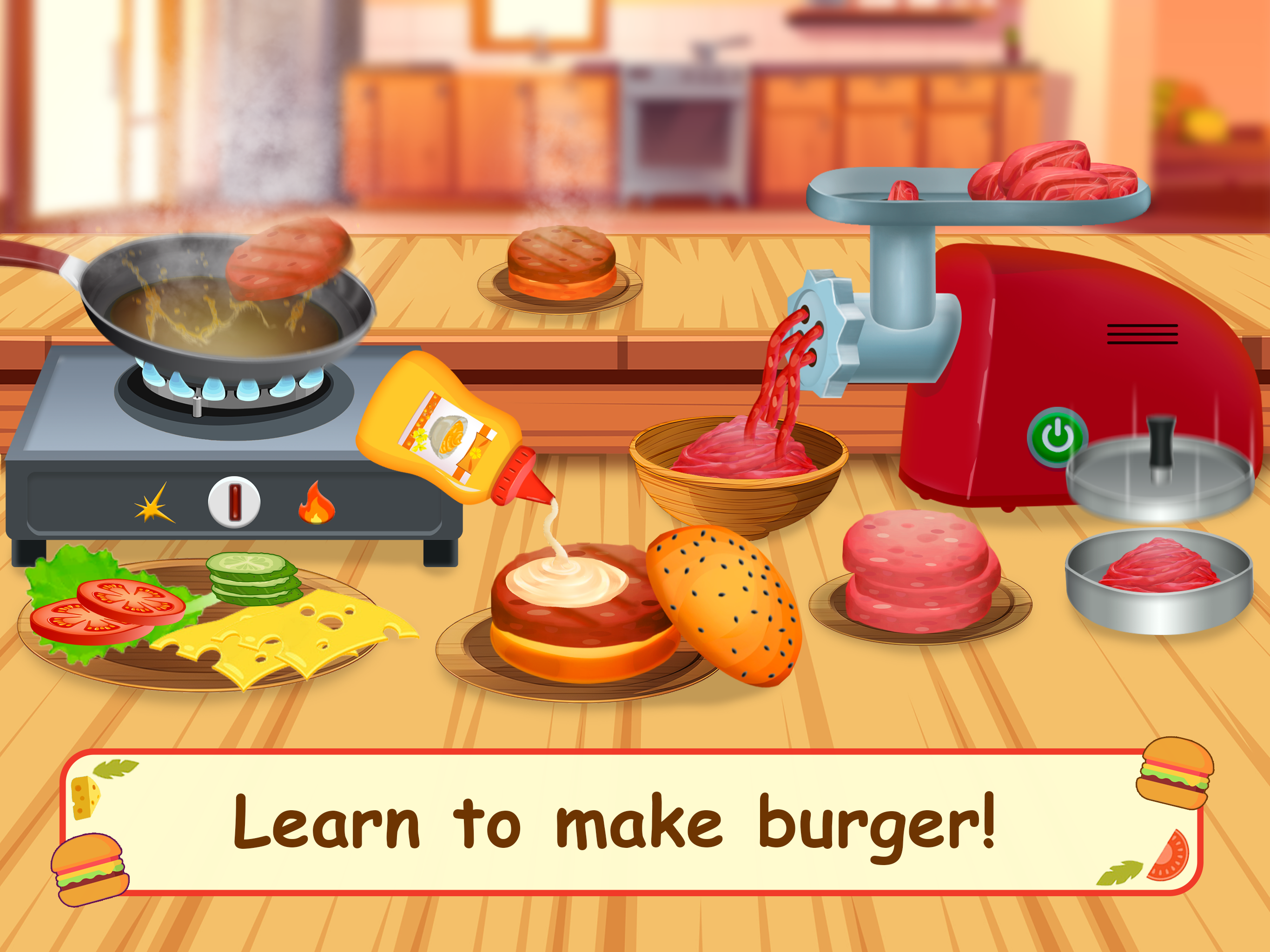 Burger Cafe – Cooking Games screenshot 6