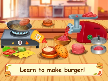 Burger Cafe – Cooking Games iPad screenshot