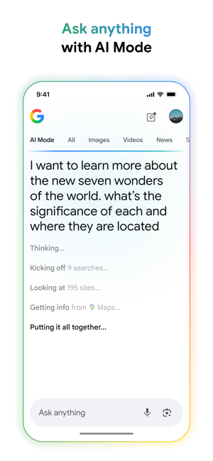 Google - More ways to search Screenshot