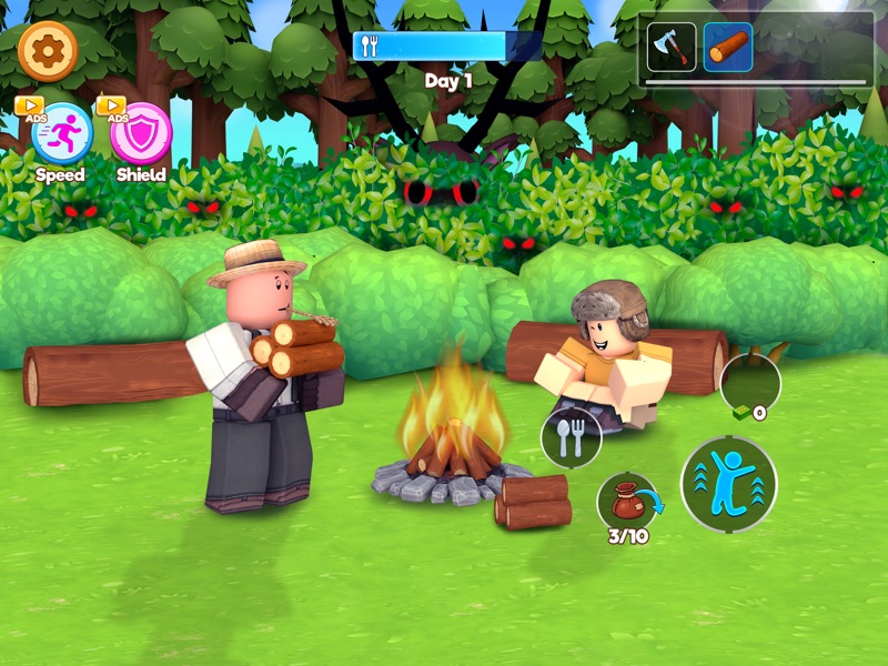 999 Nights Survive in Forest screenshot 9