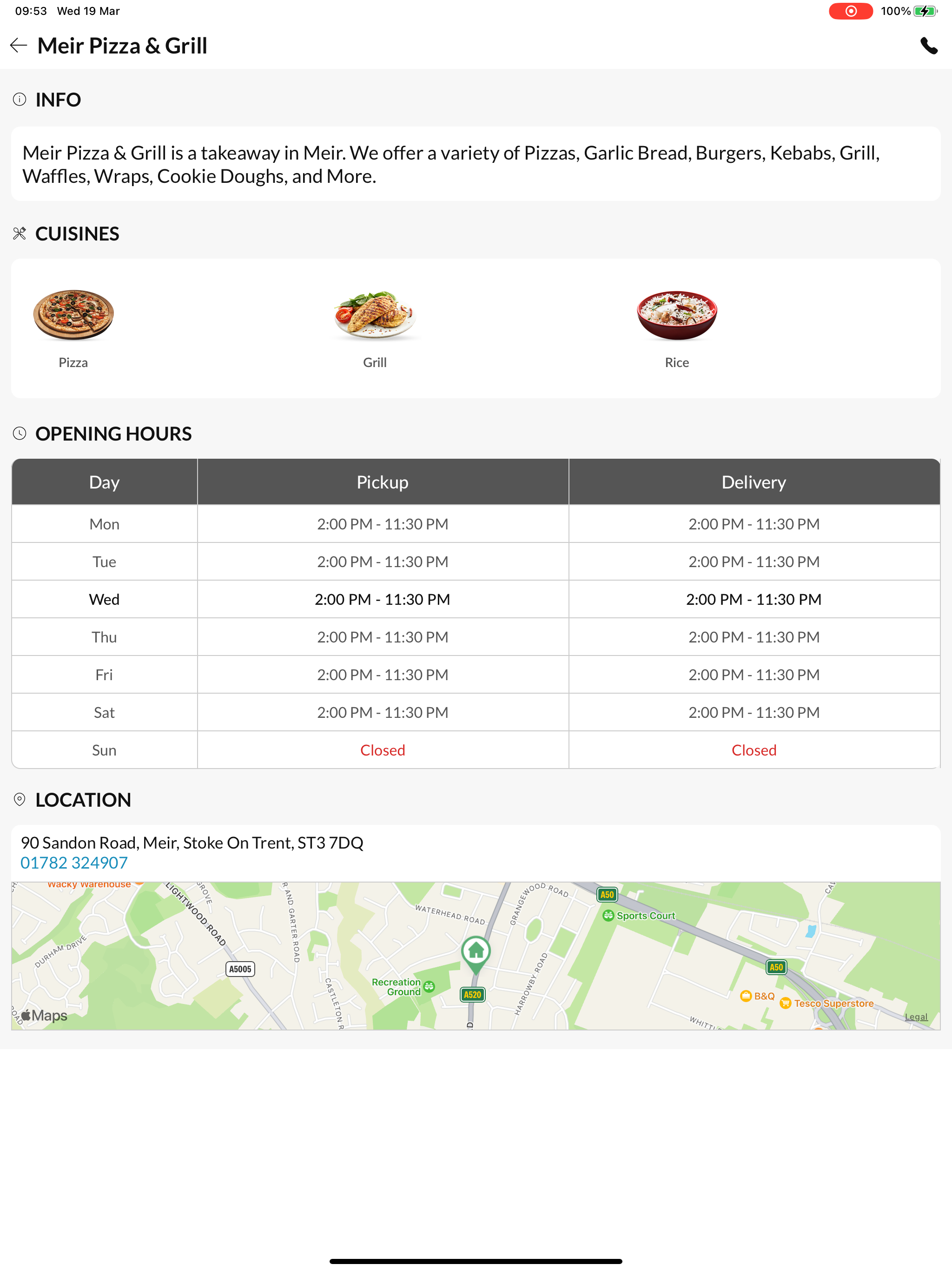 Meir Pizza and Grill screenshot 9