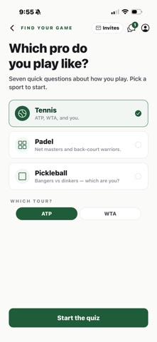 Racquet App Screenshot 9 of 10
