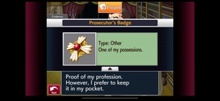 Ace Attorney INVESTIGATIONS iPhone screenshot