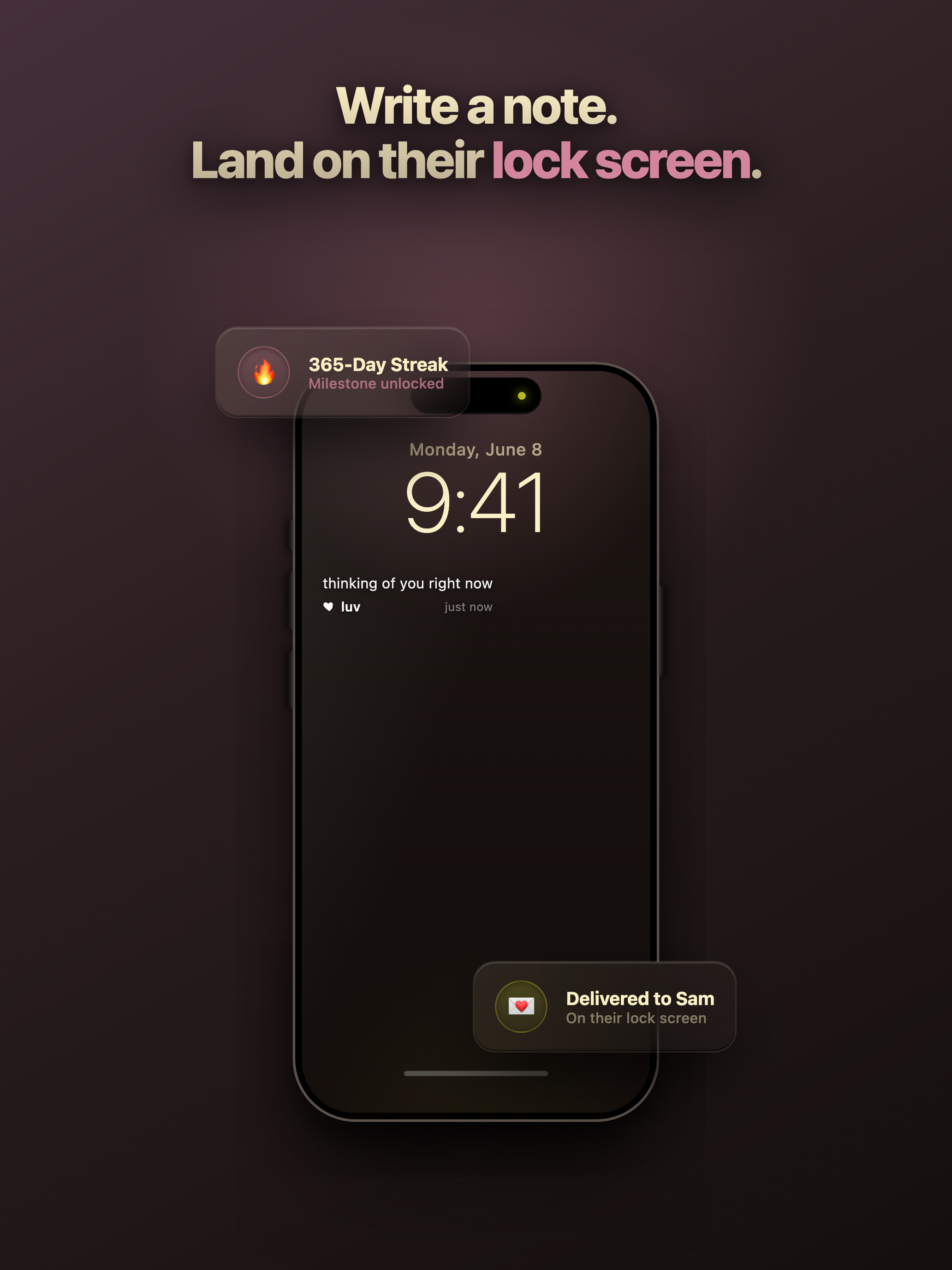 luv - Note Widget
