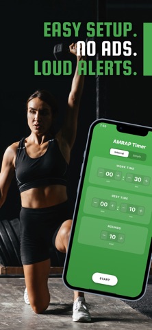 AMRAP Timer WOD HIIT & HYROX screenshot