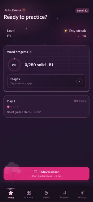 SakuraLoop - English Vocab screenshot 2
