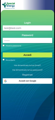SpecialEnergy App Screenshot 1 of 8