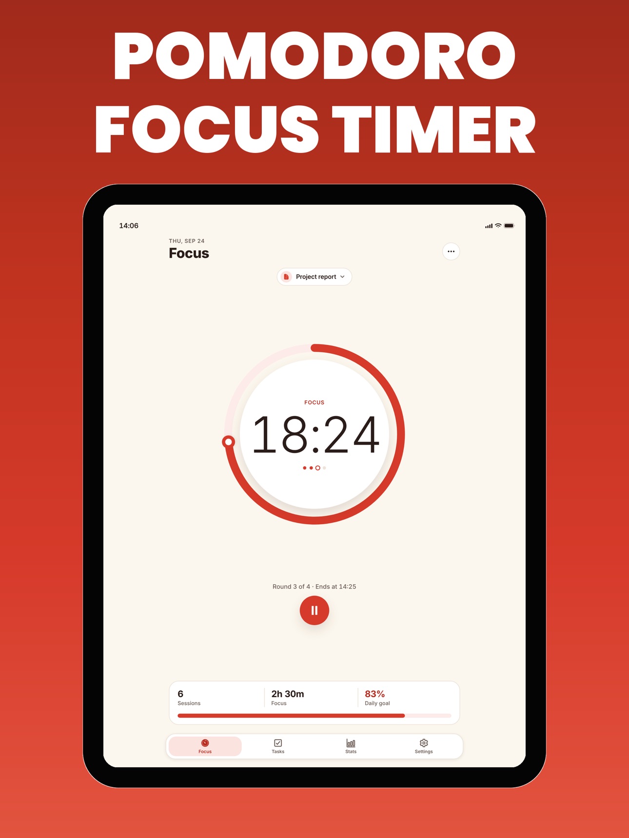 Screenshot 6 of Focus Timer: Pomodoro + Study