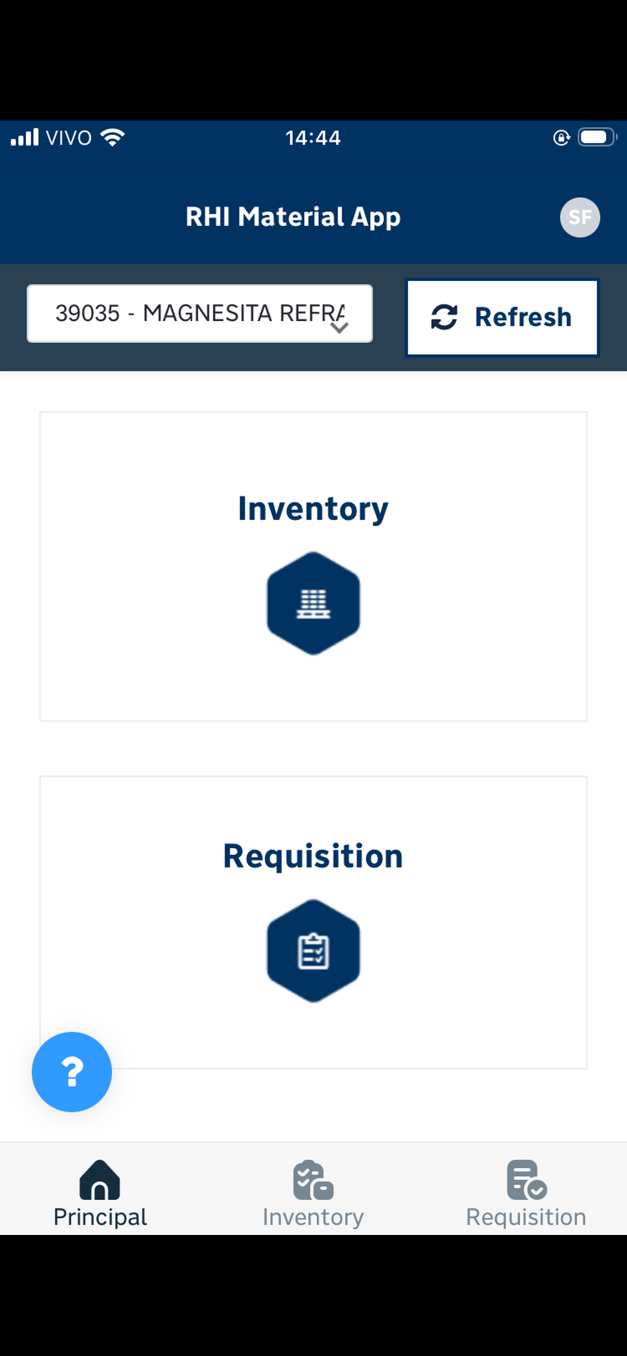 RHI Magnesita Material App screenshot 6