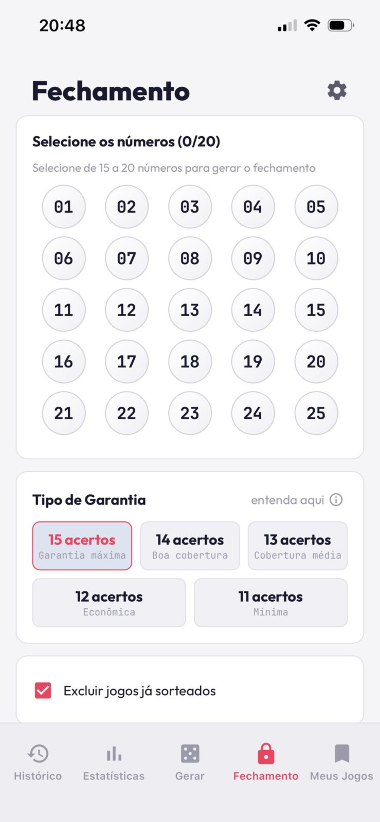 LotoFacil Expert