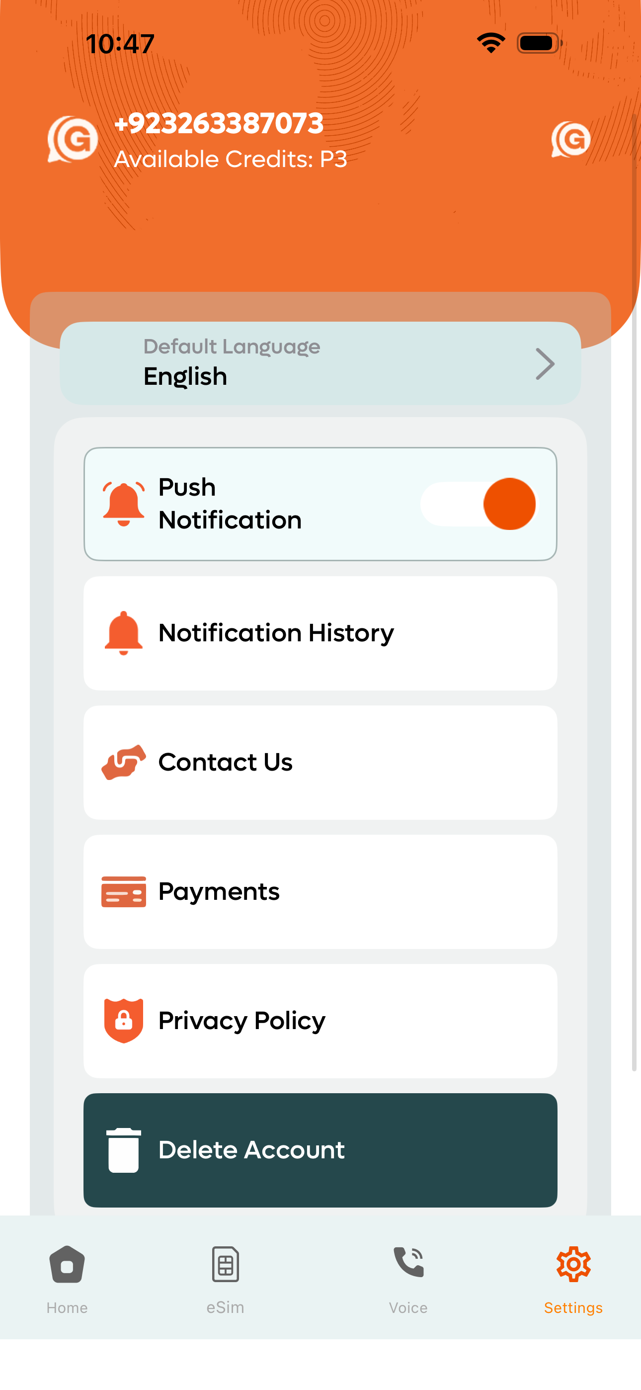 GlobTalk – Global Calls & eSIM screenshot 6