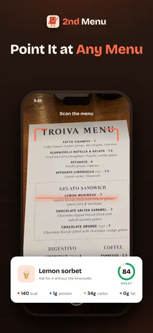 2nd Menu: Eating Out Healthy screenshot 3