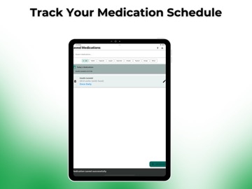 MediAlertMe Meds Reminder iPad screenshot