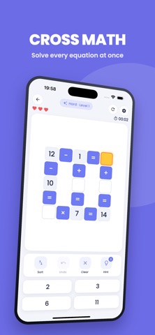 Numbro: Math Cross Puzzle Screenshot 1 of 6