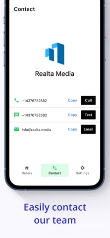 Realta Media Agency screenshot