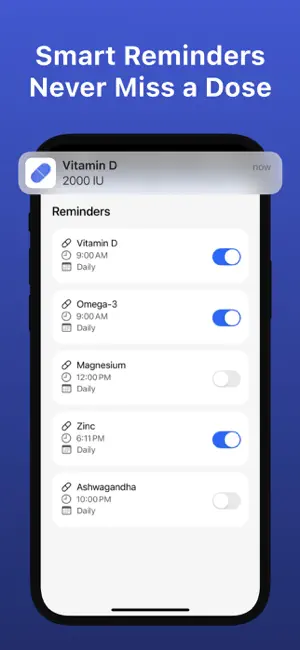 Vitamin Tracker - Suppl screenshot 2