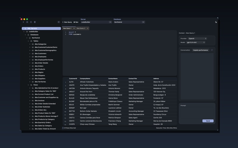 Screenshot #2 pour SQL Studio