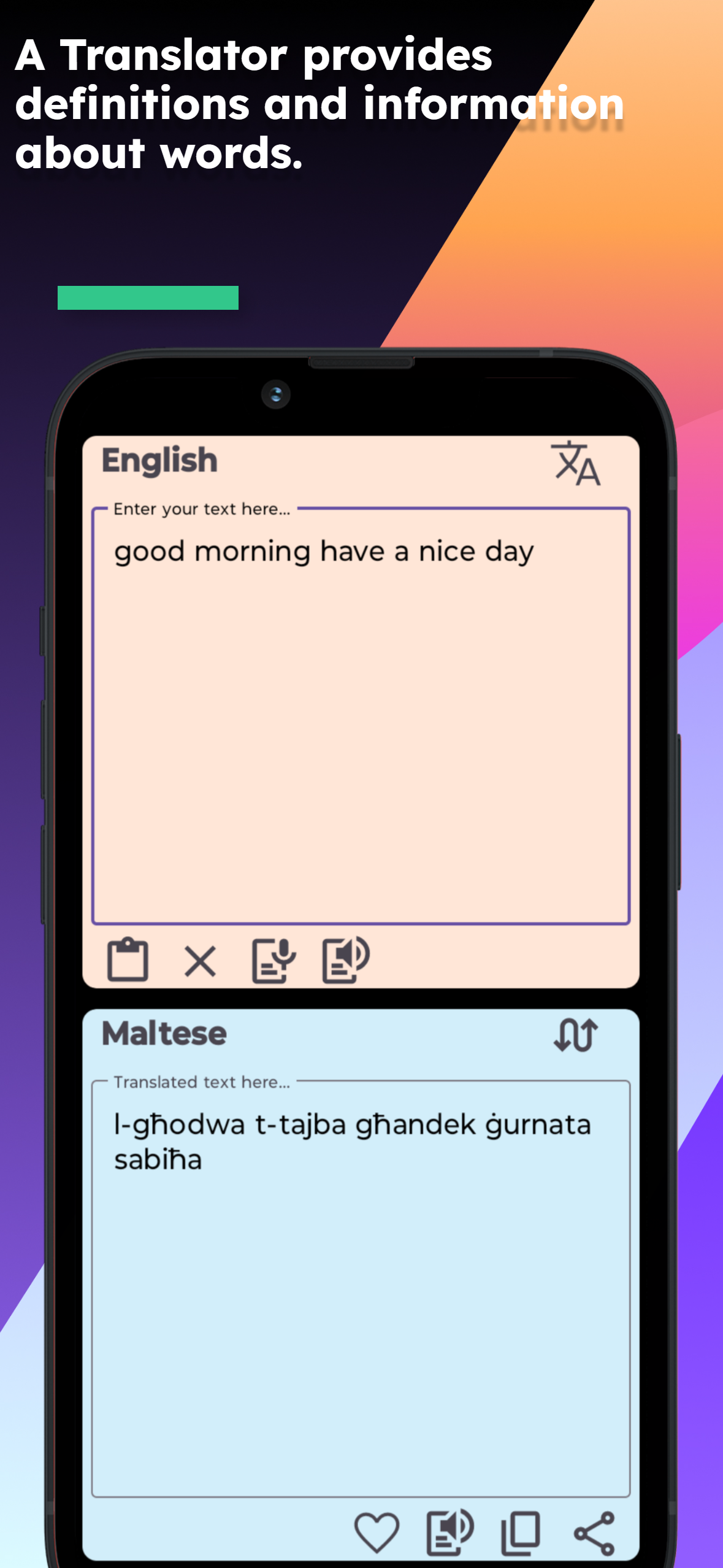 English Maltese Translator