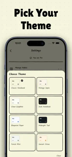 Keizoku: Simple Habit Tracker screenshot 4