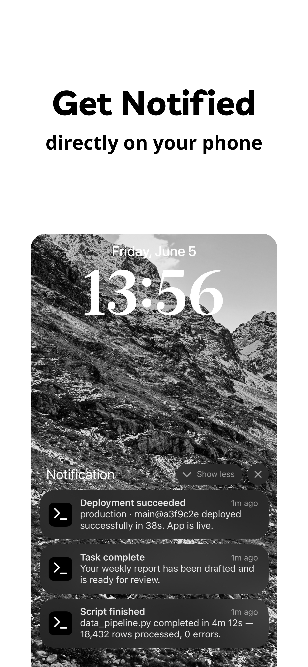 The Notification App